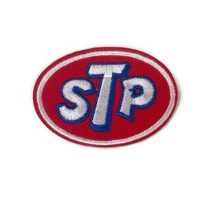STP Motor Racing Oil Embroidered Patch